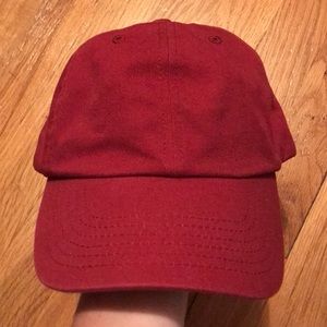 Oxblood / Merlot colored dad cap